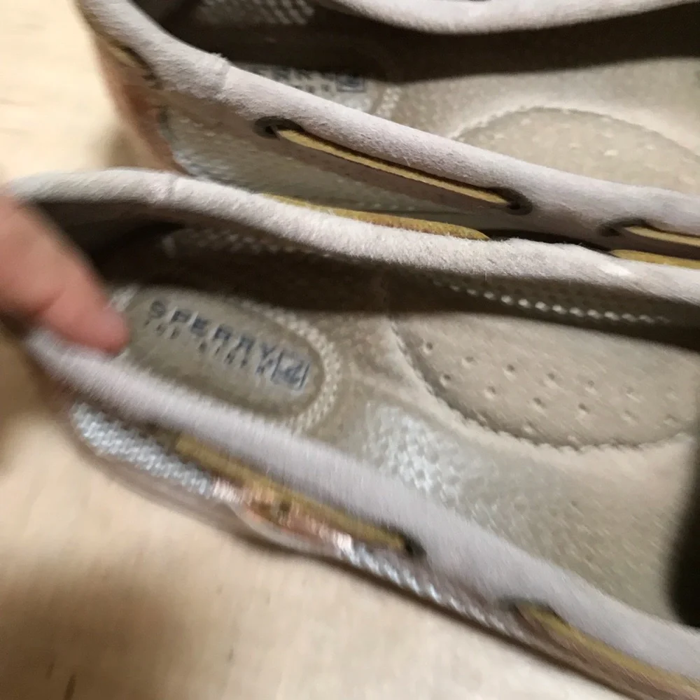Sperry Top-Sider Studded Boat Shoes Women’s 8 Blush Pink Casual Chic Flats